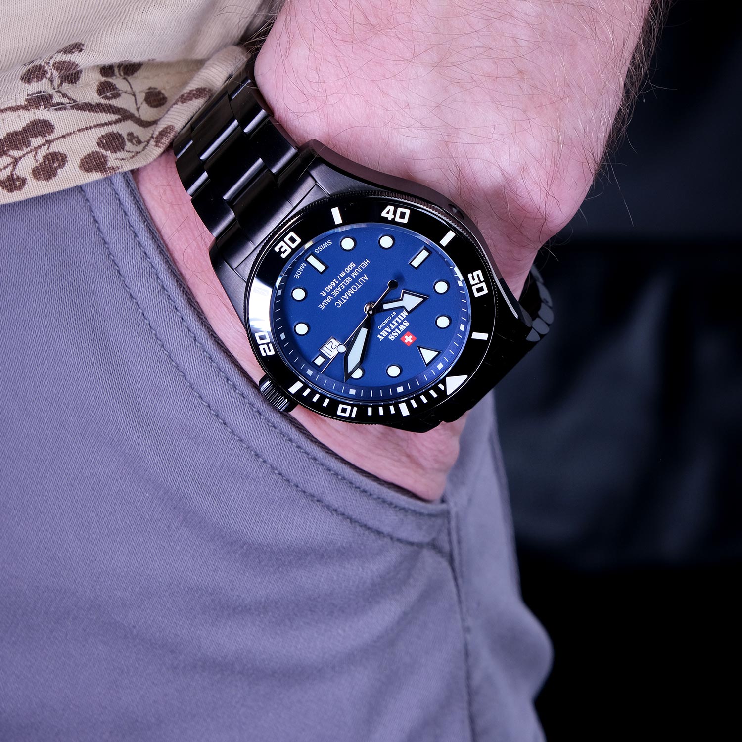 Swiss Military SMA34075.09